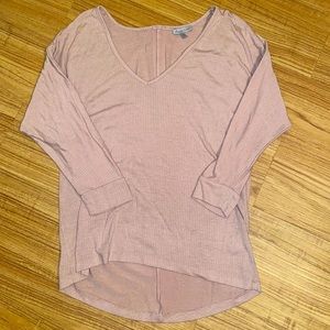 Charlotte Russe oversized ribbed top